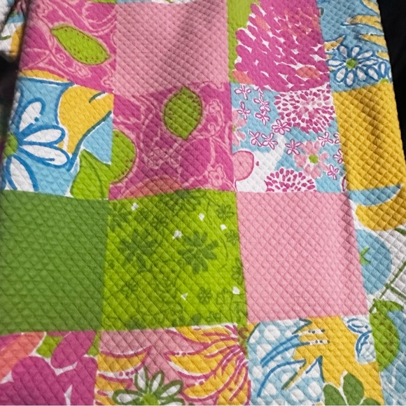 Lilly Pulitzer Vintage 90’s Patchwork Cropped Pants - Picture 11 of 12